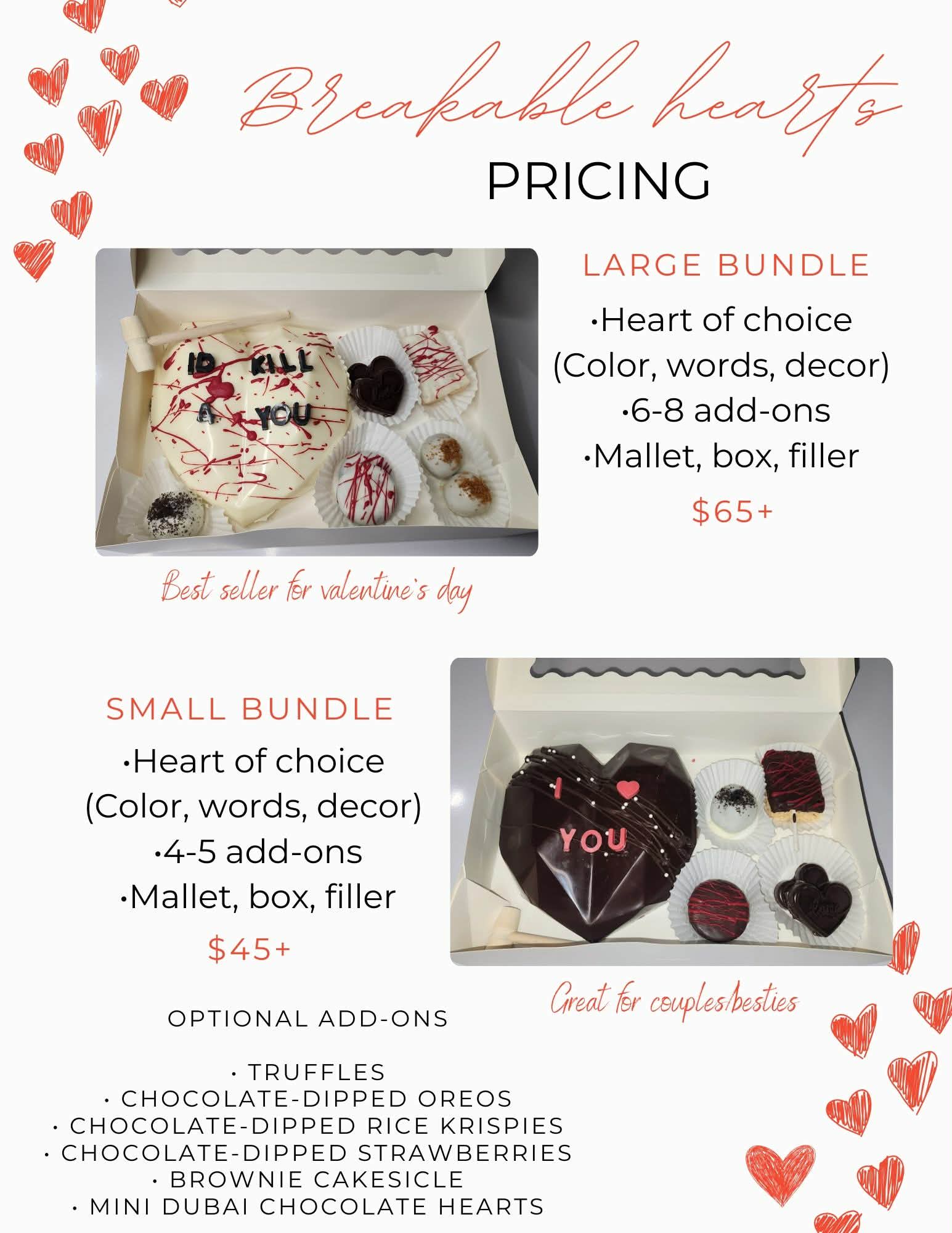 Breakable Hearts Pricing