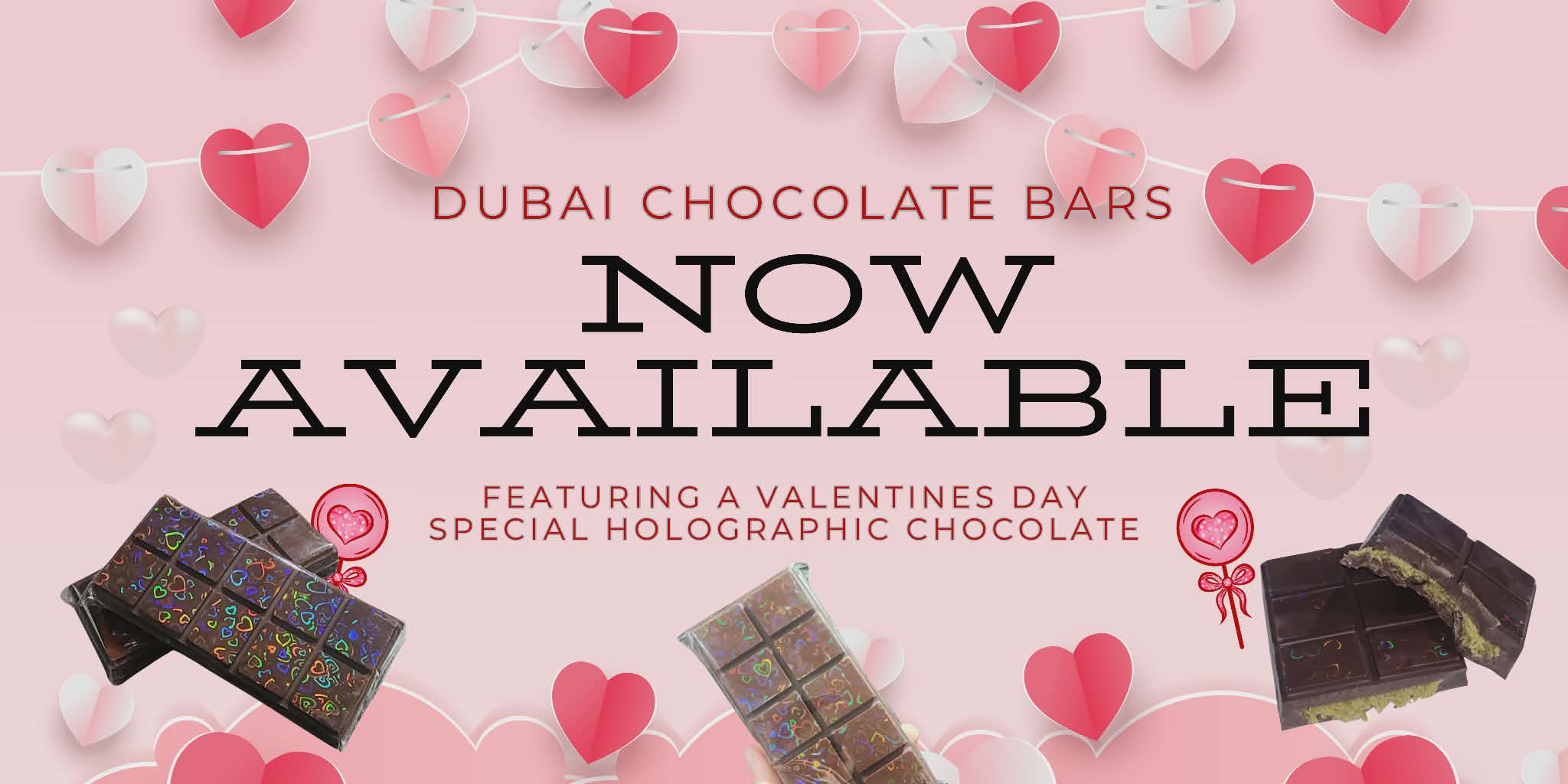 Dubai chocolate bars